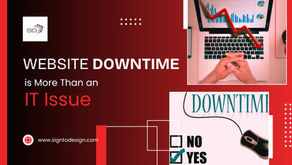 Visual showing impact of downtime on businesses, highlighting the need for website backup for small business continuity.