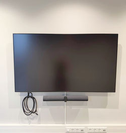 Jabra video bar, LG Screen