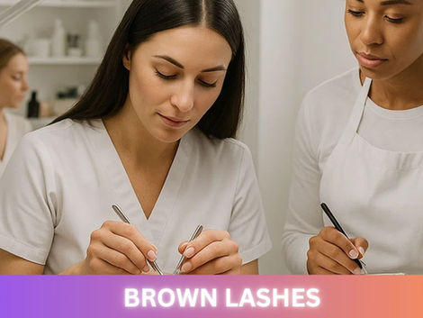 Why Brown Lashes Are the New Natural Beauty Trend