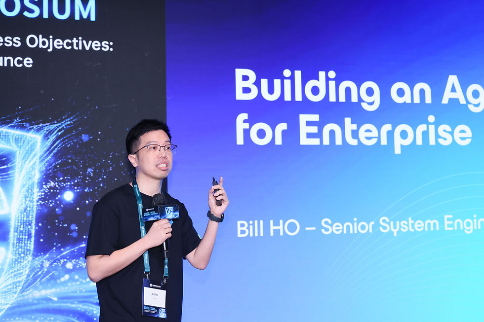 Veeam Software 大中華及蒙古區首席安全架構師何鎮東發表 「企業Agentic AI架構建設與治理」主題演講
