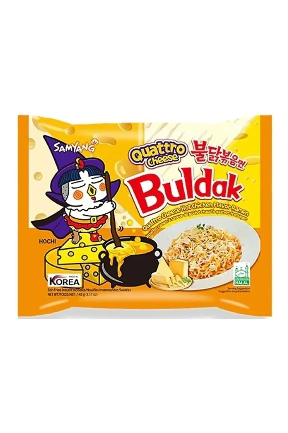Samyang Buldak Orange - Quattro