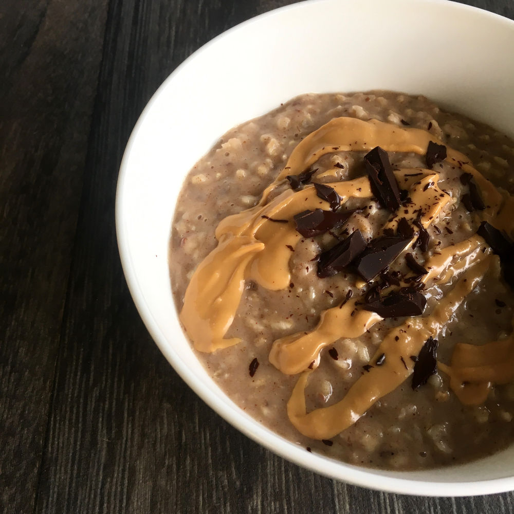 Peanut Butter Cup Porridge