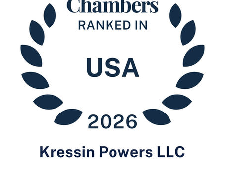 Chambers and Partners Recognizes Kressin Powers and Partner Richard Powers in Chambers USA 2026