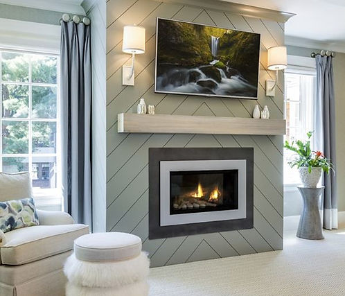 Custom Fireplace Surround Designed and Built
