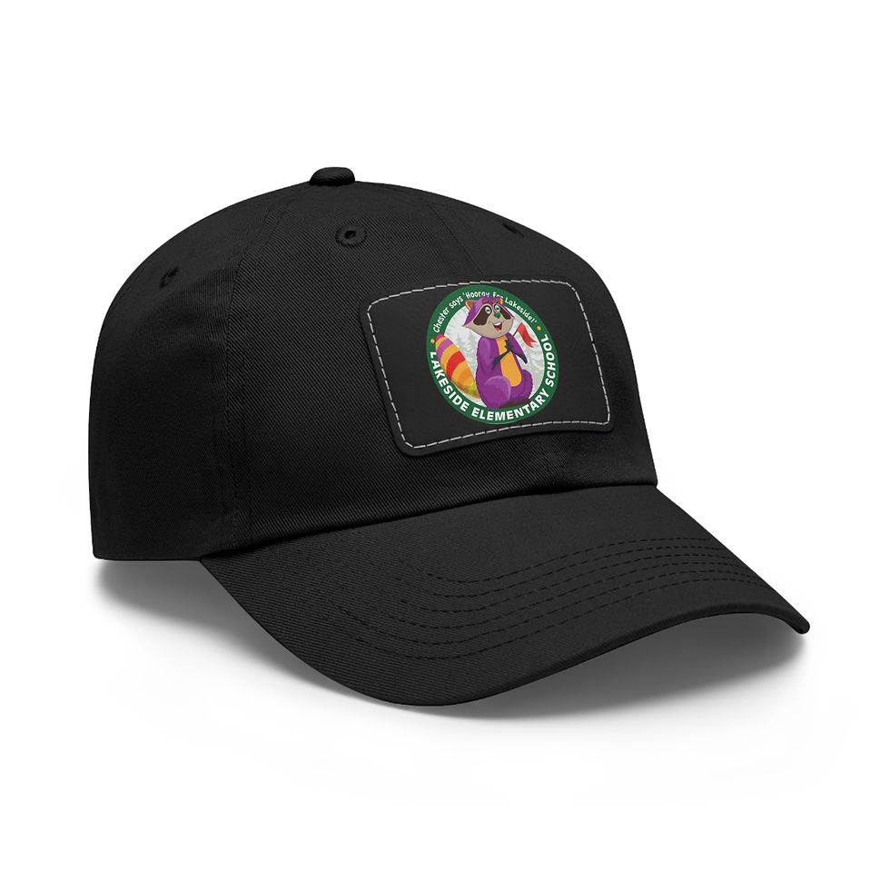 Thumbnail: Hat with Lakeside "Chester Hooray" Leather Patch 