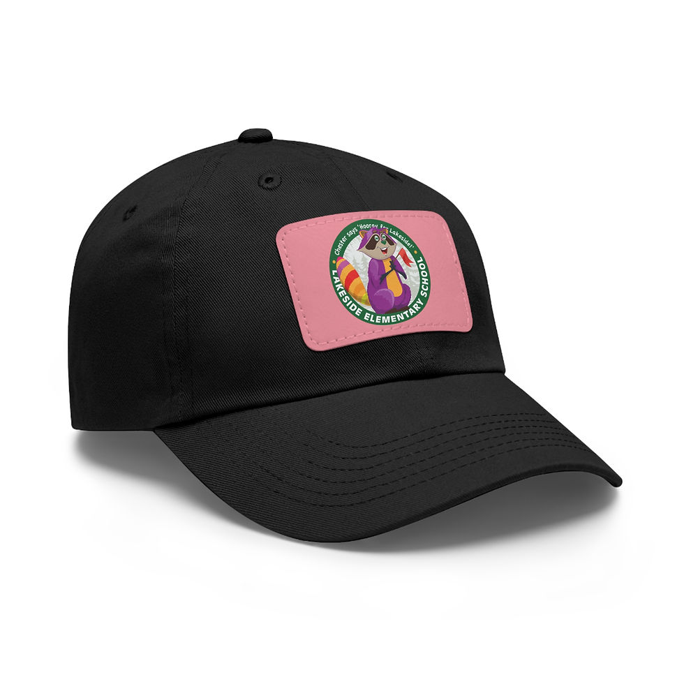 Thumbnail: Hat with Lakeside "Chester Hooray" Leather Patch 