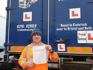 Steve Austin passes class 2 FIRST TIME