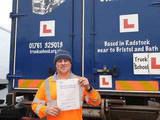 Steve Austin passes class 2 FIRST TIME