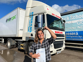 FIRST TIME test pass for Sammy Cowling