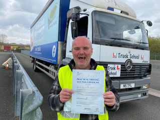 Dave passes his Class 2 FIRST TIME