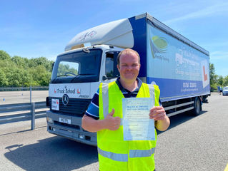 Adam Butcher passes FIRST TIME