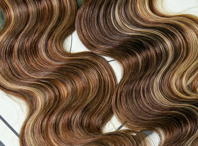 Thumbnail: 24"-26" Alitress Premium Human Blend Pre-Stretched BOHO Braids Deep Bulk