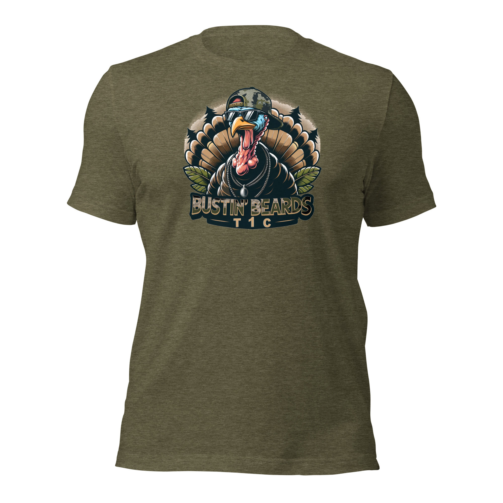 T1C Bustin Beards T-Shirt