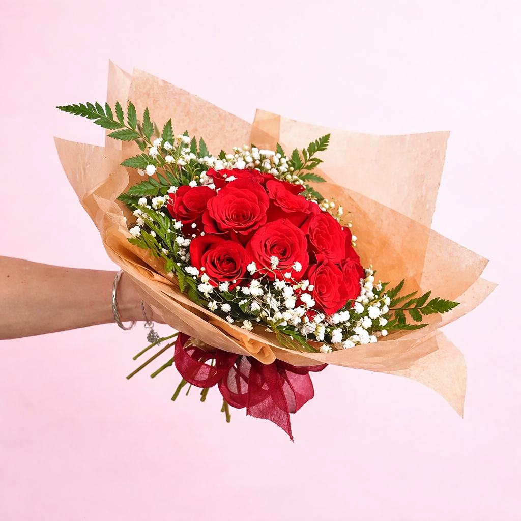 Rose Wrap Arrangement