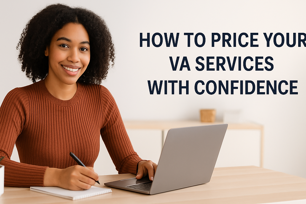 How to Price Your VA Services with Confidence
