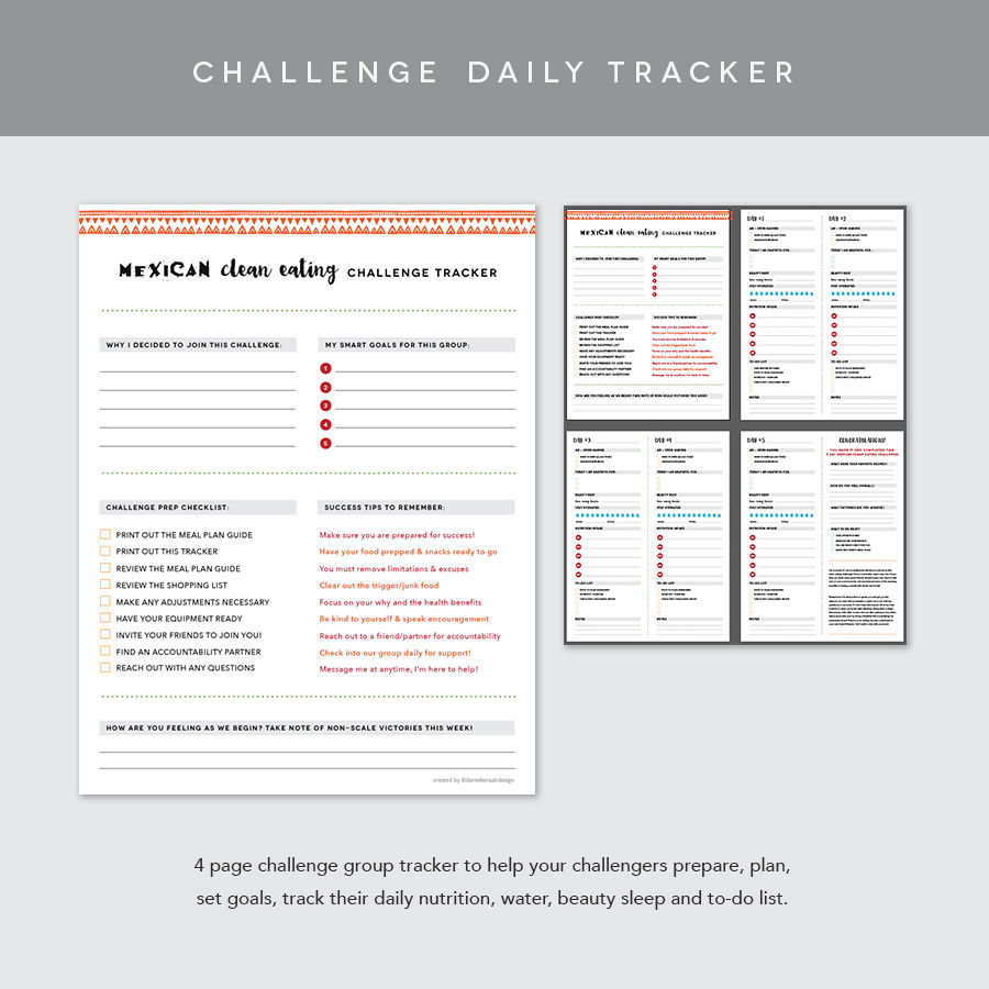 Thumbnail: 5 Day Mexican Clean Eating Challenge Group Kit