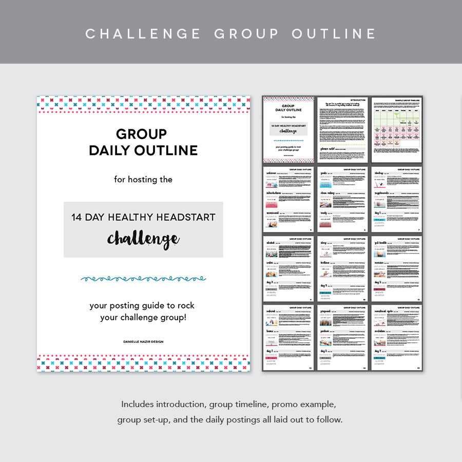 Thumbnail: 14 Day Healthy Headstart Challenge Group Kit