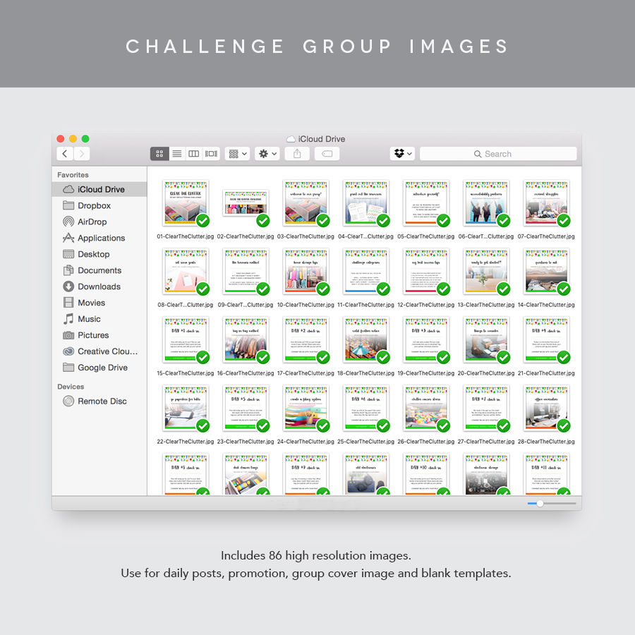 Thumbnail: 28 Day Clear the Clutter Challenge Group Kit