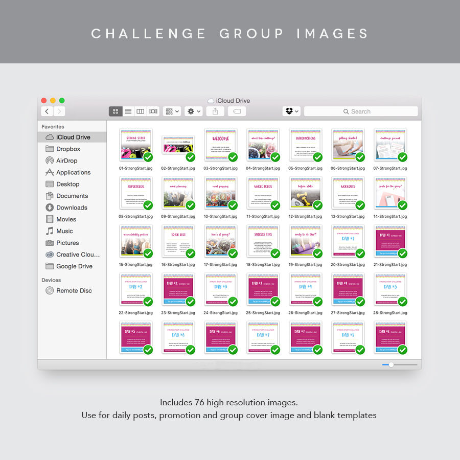 Thumbnail: 21 Day Strong Start Fitness Challenge Group Kit