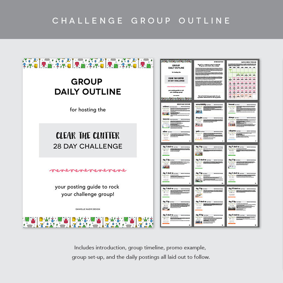 Thumbnail: 28 Day Clear the Clutter Challenge Group Kit