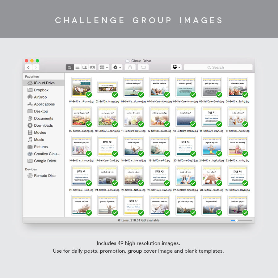 Thumbnail: 7 Day Self-Care Challenge Group Kit