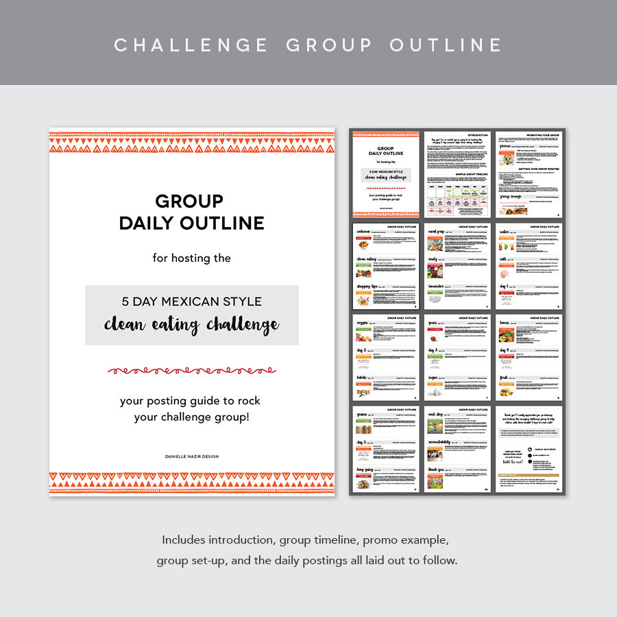 Thumbnail: 5 Day Mexican Clean Eating Challenge Group Kit