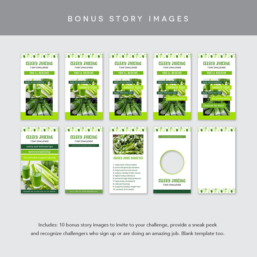 Thumbnail: 7 Day Celery Juicing Challenge Group Kit