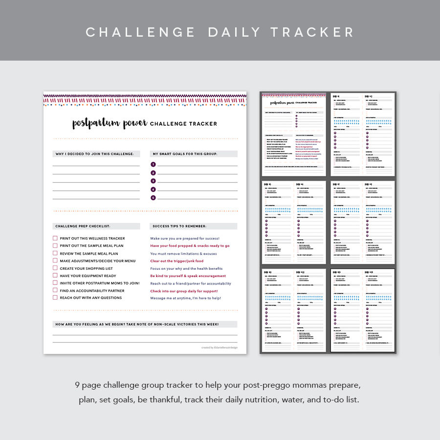Thumbnail: 14 Day Postpartum Power Challenge Group Kit