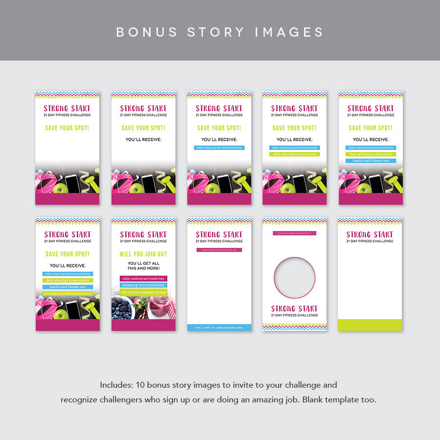 Thumbnail: 21 Day Strong Start Fitness Challenge Group Kit