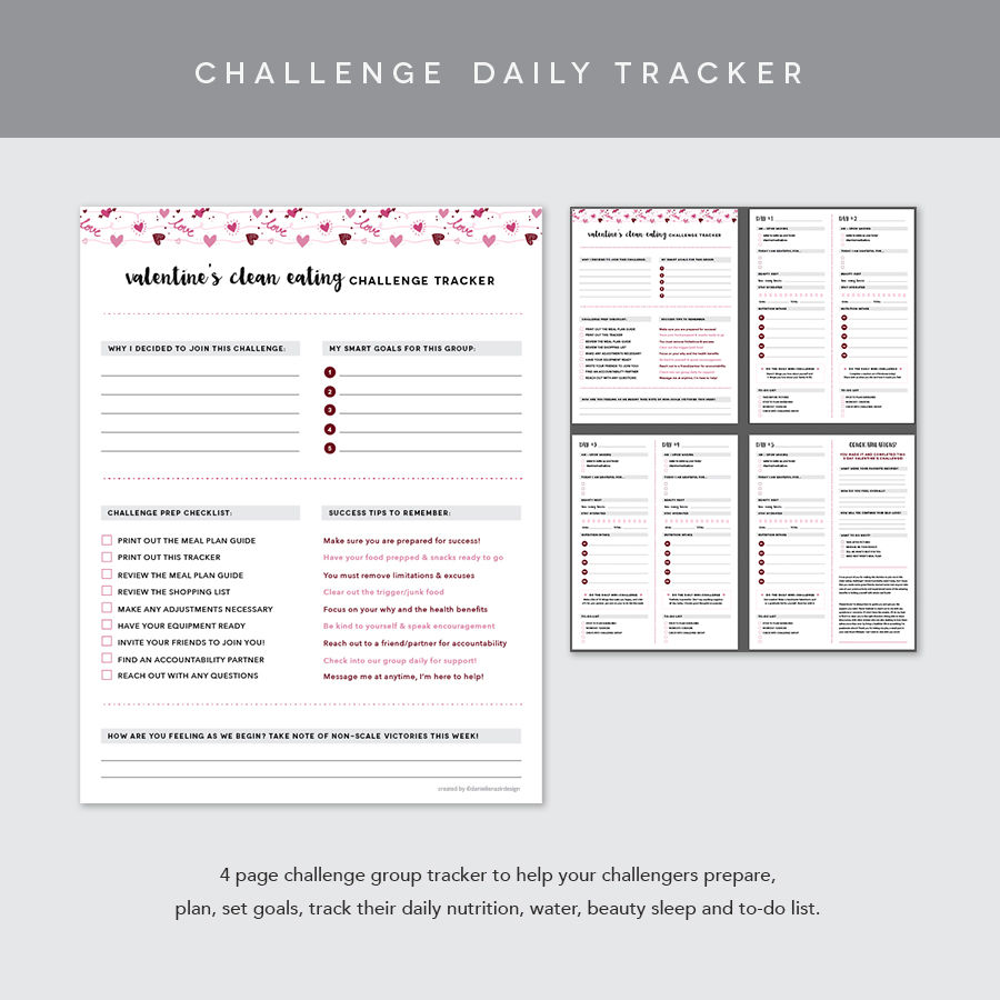 Thumbnail: 5 Day Valentine's Clean Eating Challenge Group Kit