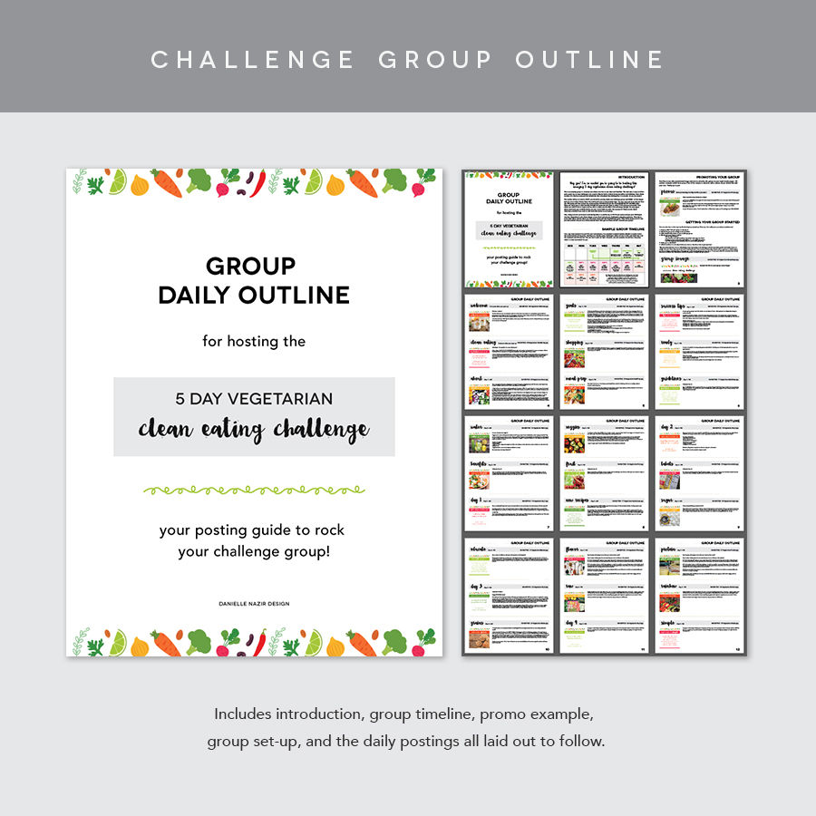 Thumbnail: 5 Day Vegetarian Challenge Group Kit