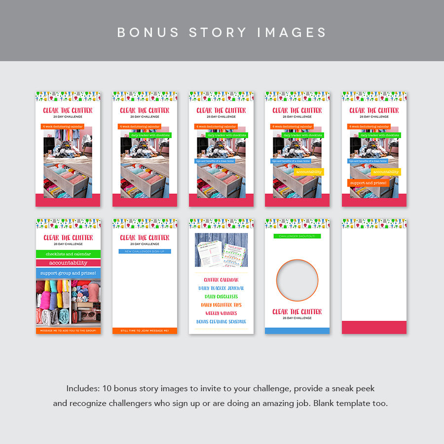 Thumbnail: 28 Day Clear the Clutter Challenge Group Kit