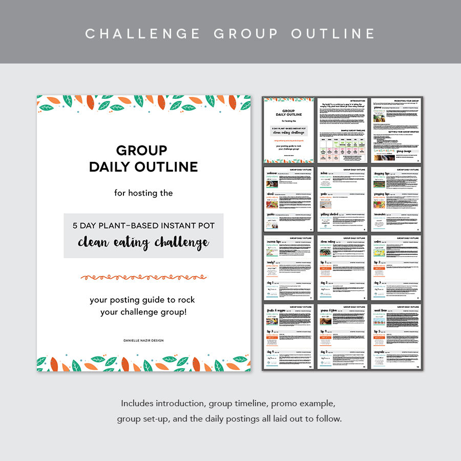 Thumbnail: 5 Day Plant-based Instant Pot Challenge Group Kit
