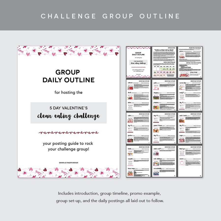 Thumbnail: 5 Day Valentine's Clean Eating Challenge Group Kit