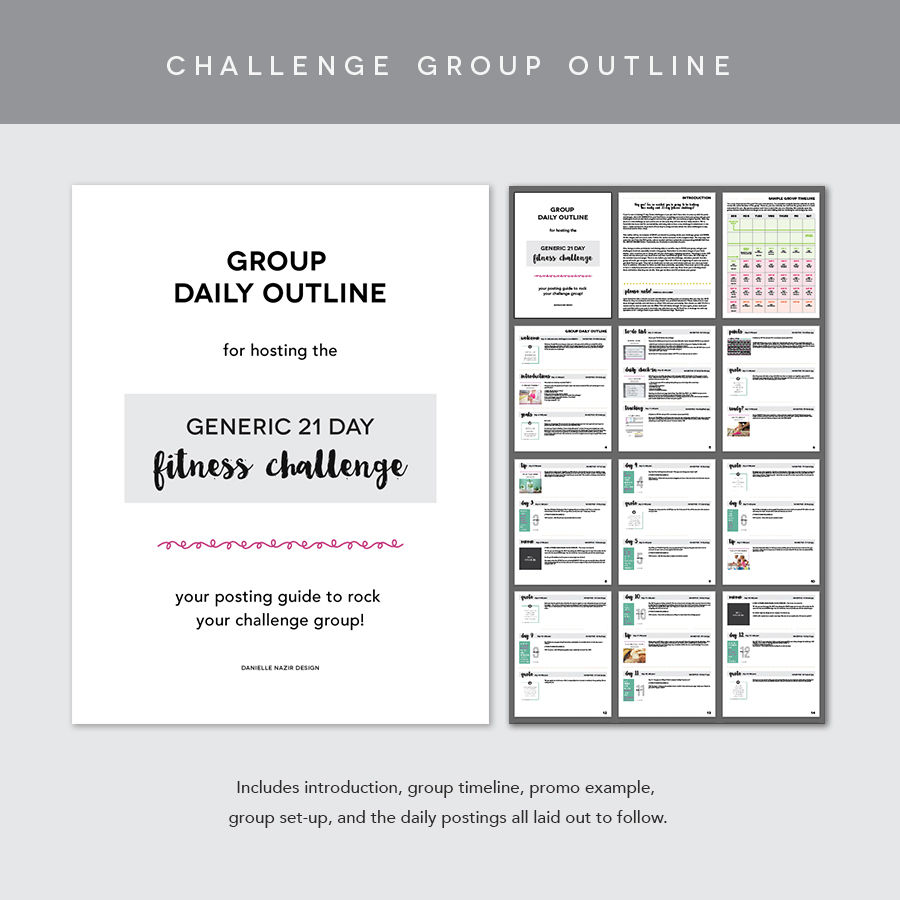 Thumbnail: Generic 21 Day Fitness Challenge Group Kit