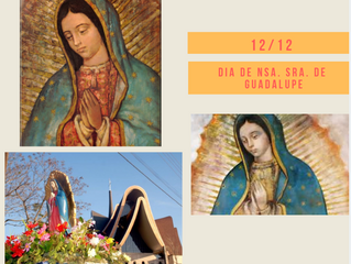 12 de dezembro Dia de Nossa Senhora de Guadalupe