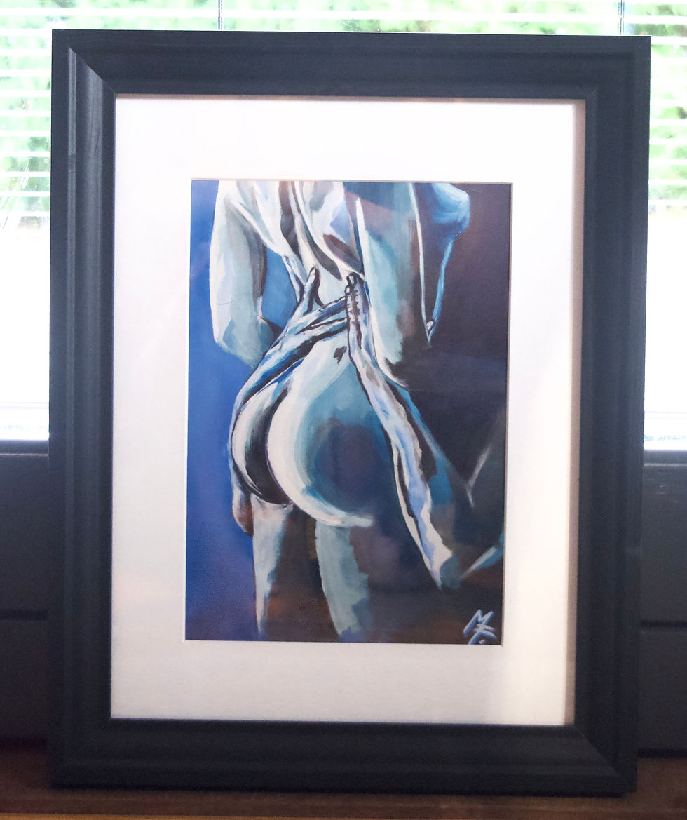 Miniatyrbilde: Fineart trykk - Blue Passion