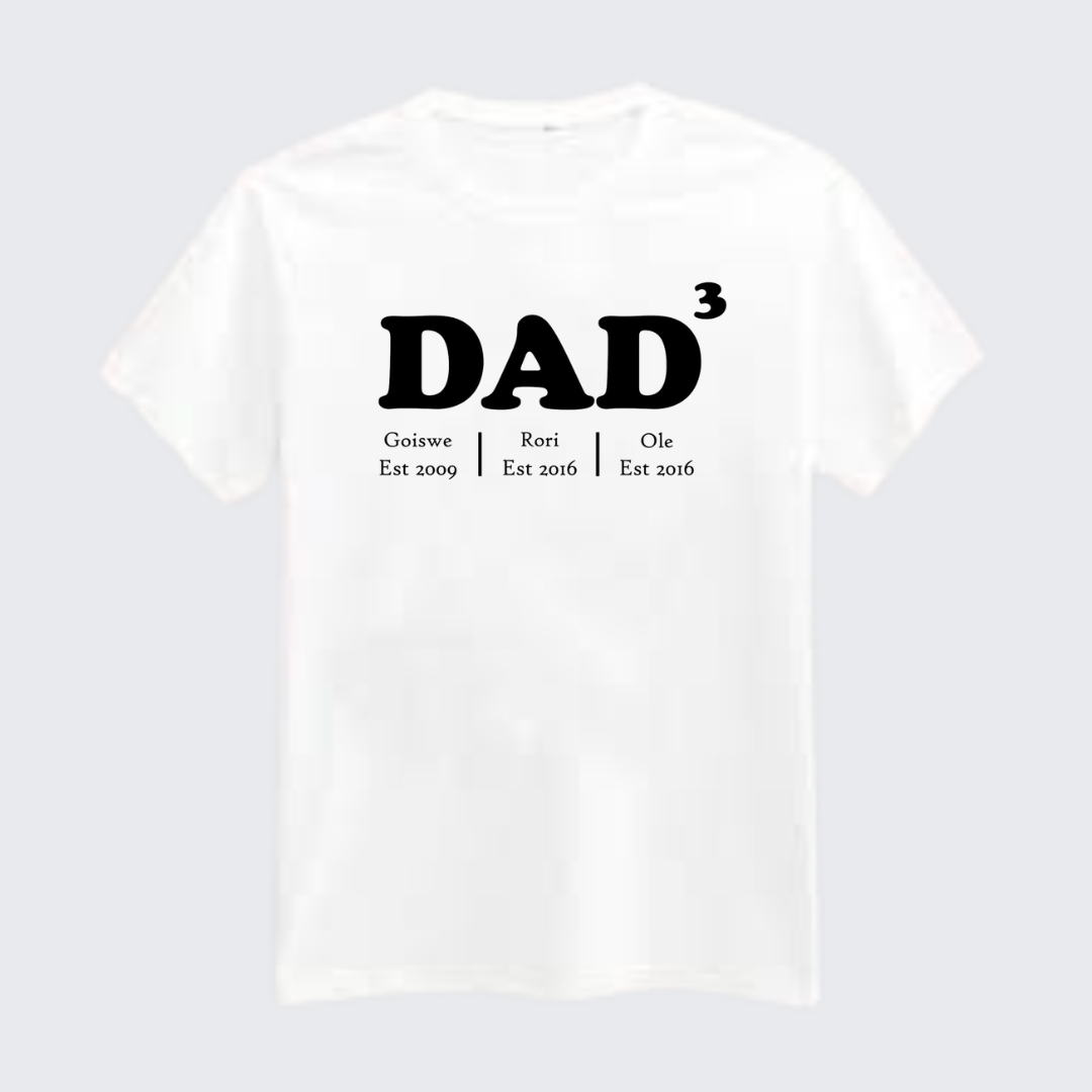 Tshirt - DAD to the power of