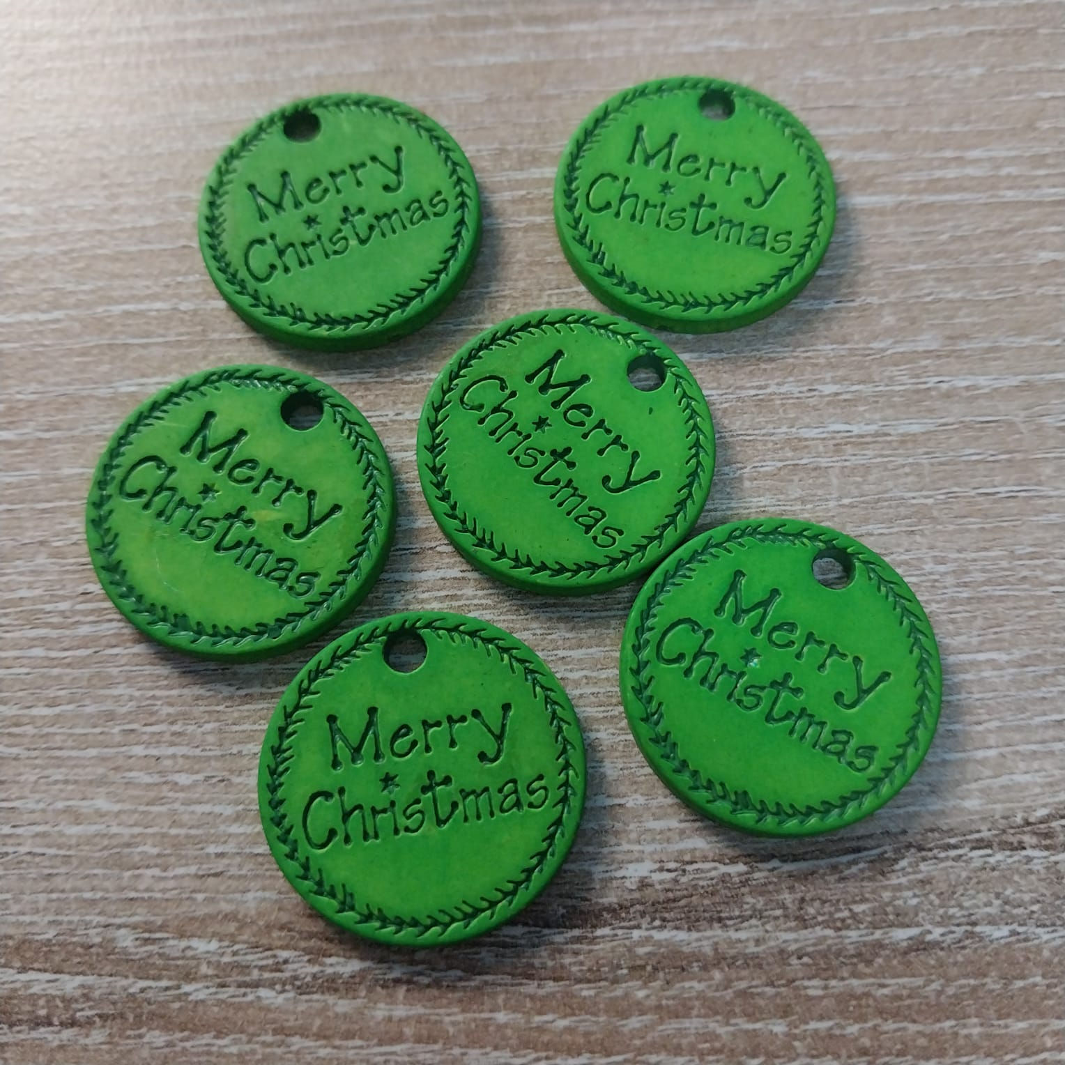 Buttons - Merry Christmas 2.5cm