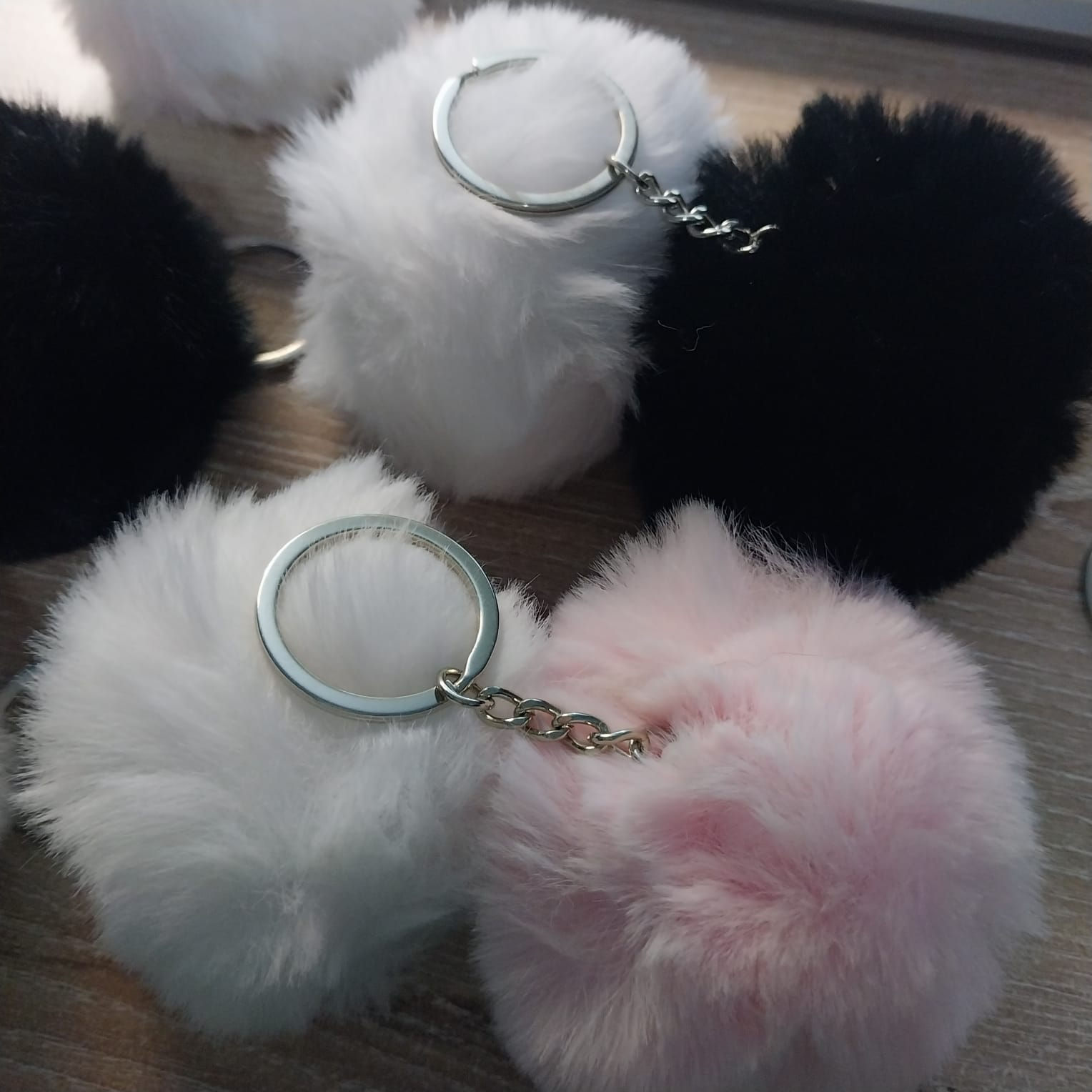 Fluffy Keyrings 6cm