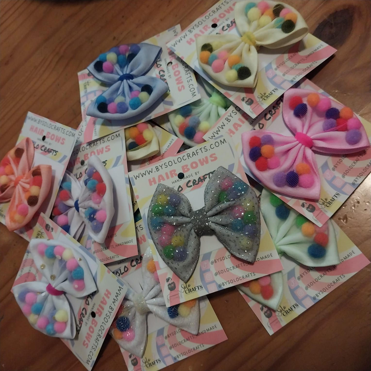 Hair Bow Variety Pack of 10