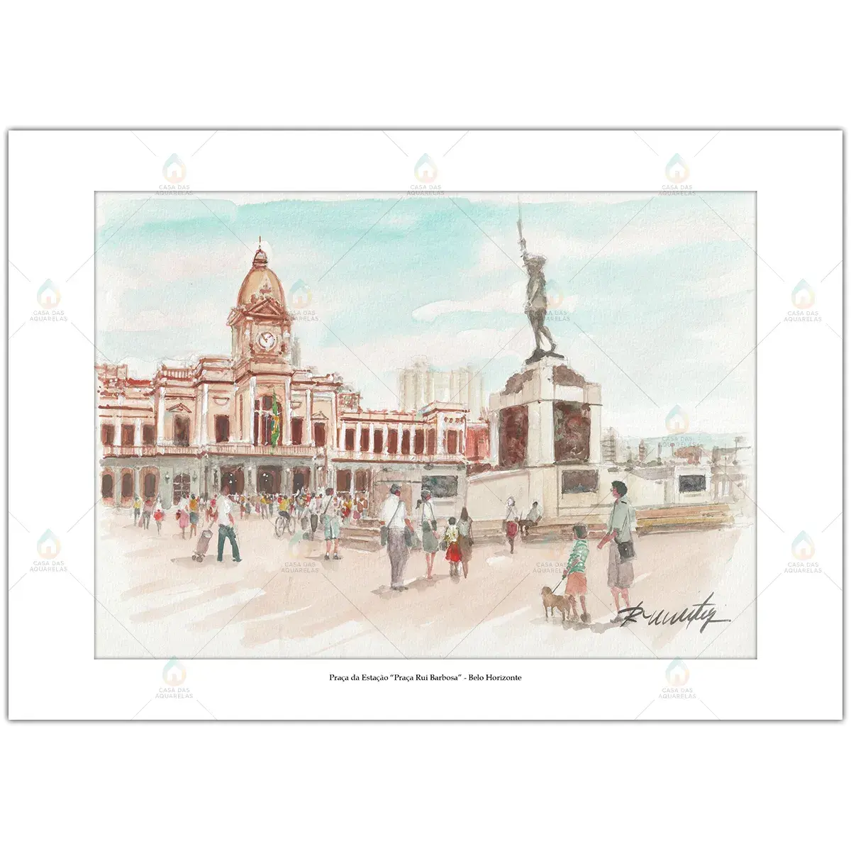 Praça da Estação "Praça Rui Barbosa" - Belo Horizonte