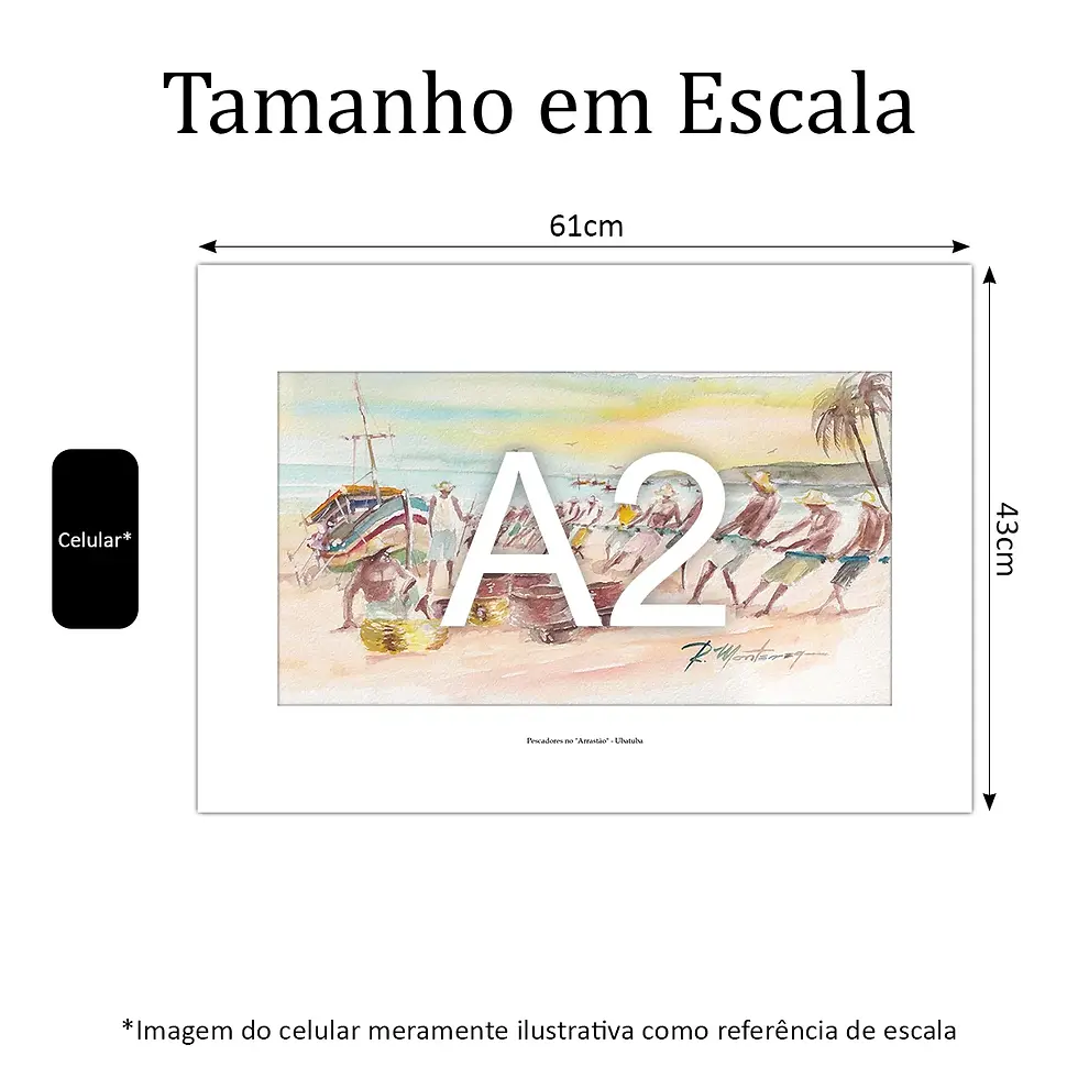 Miniatura: Pescadores no "Arrastão" - Ubatuba