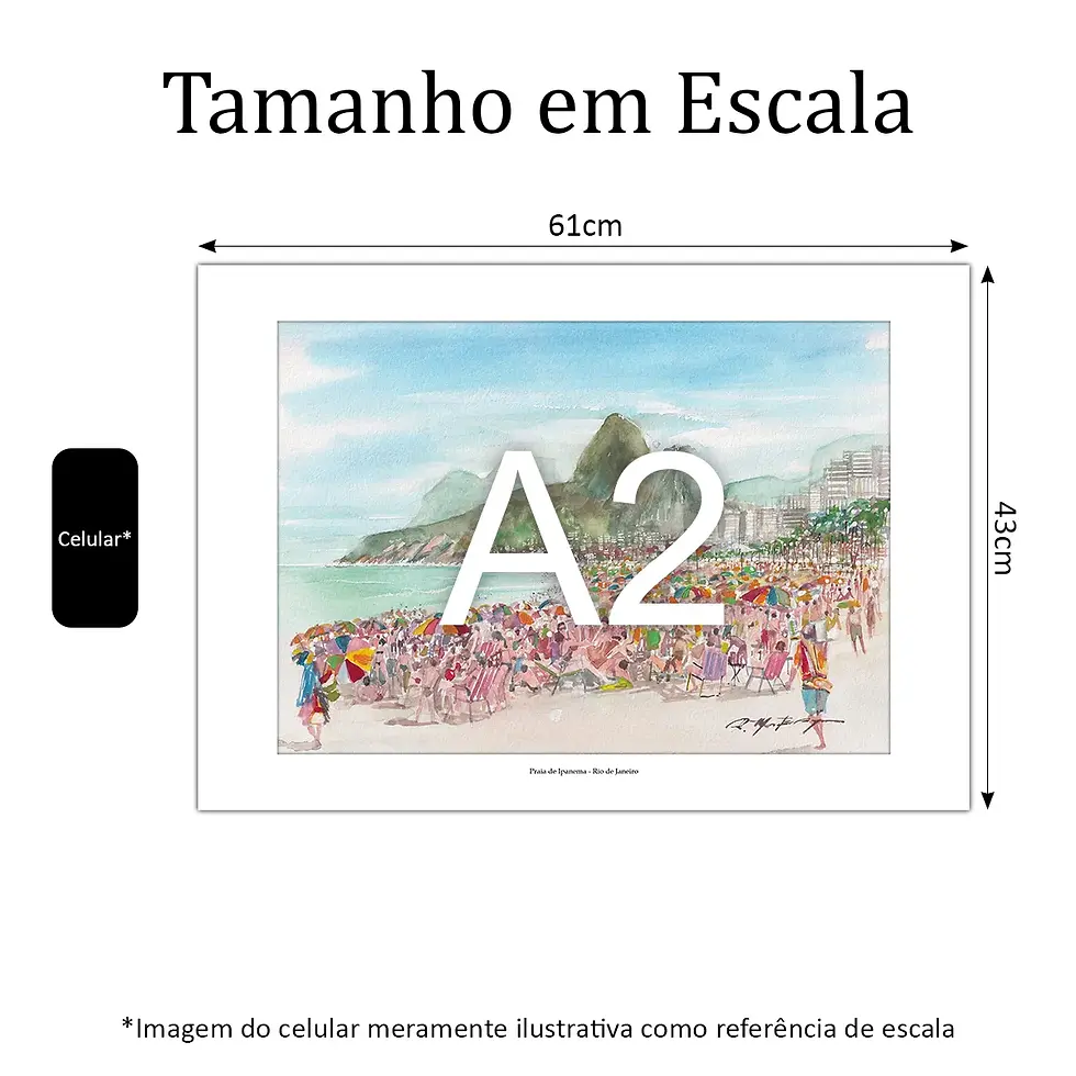 Miniatura: Praia de Ipanema - Rio de Janeiro