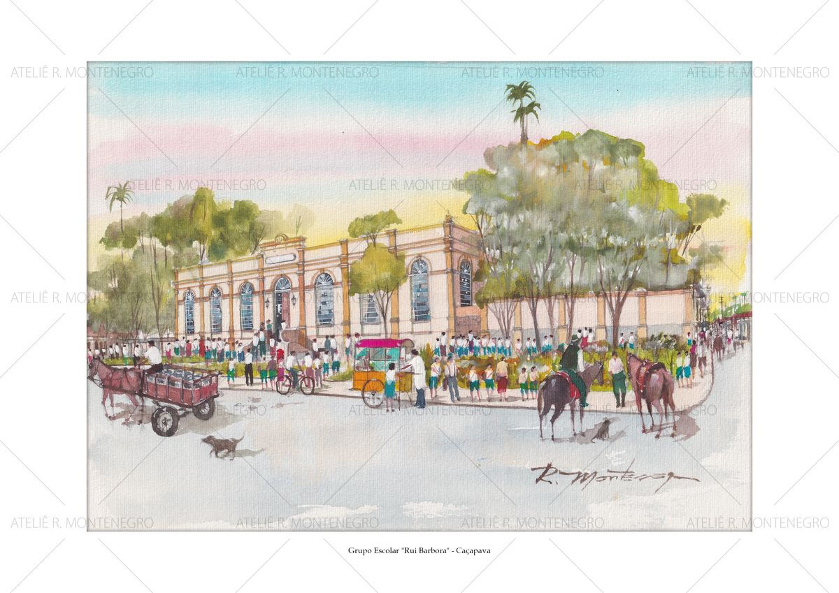 Grupo Escolar "Rui Barbosa" - Caçapava