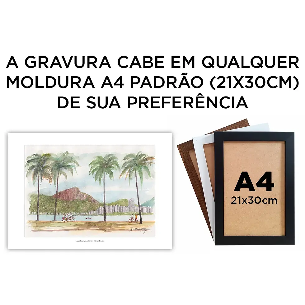 Miniatura: Lagoa Rodrigo de Freitas - Rio de Janeiro