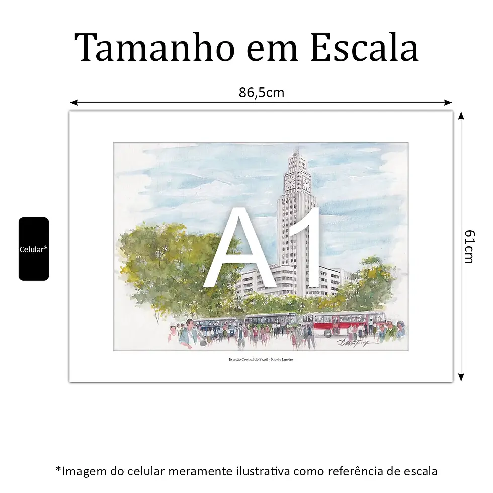 Miniatura: Estação Central do Brasil - Rio de Janeiro