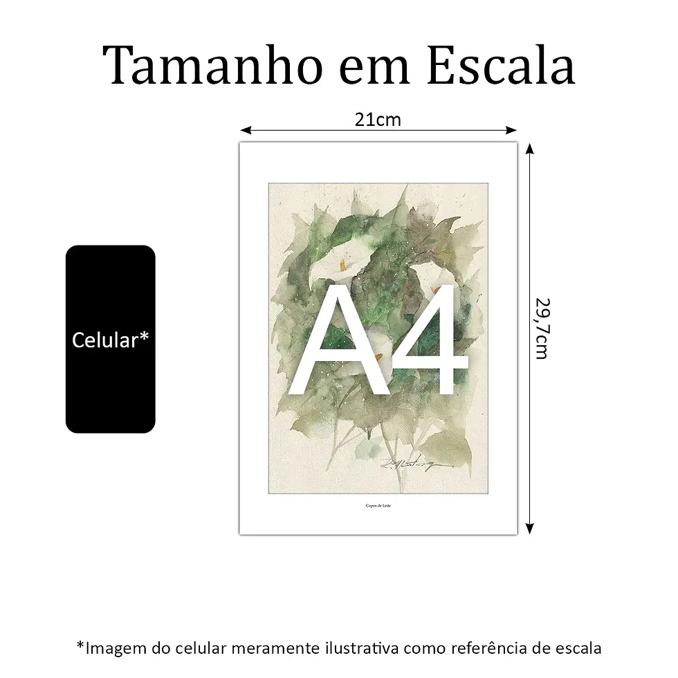 Miniatura: Flores Copos de Leite