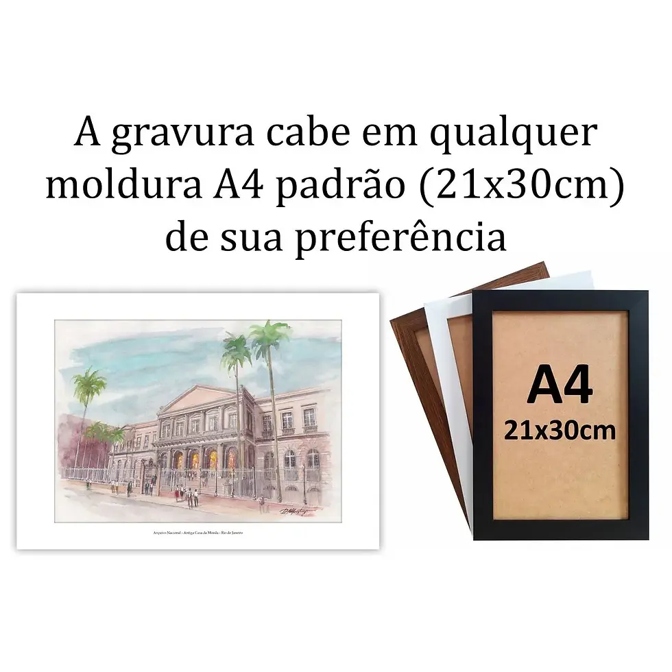 Miniatura: Arquivo Nacional - Antiga Casa da Moeda - Rio de Janeiro