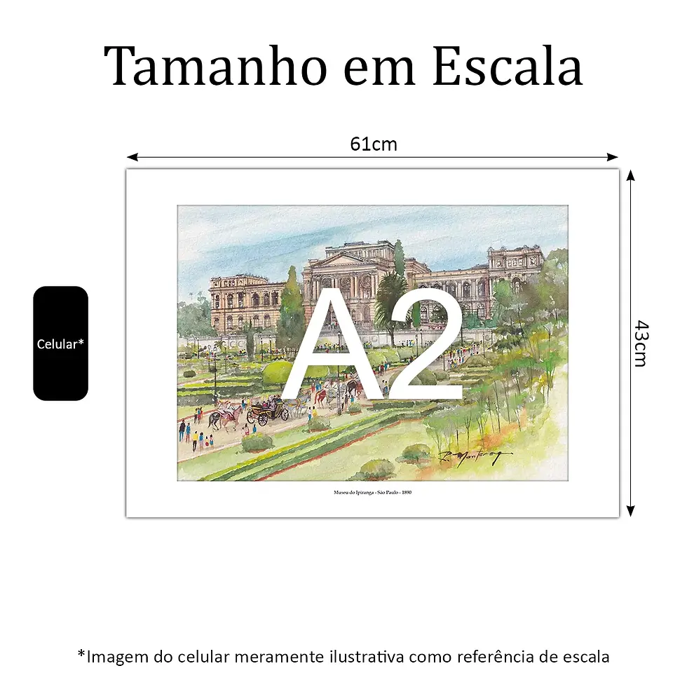 Miniatura: Museu do Ipiranga - São Paulo - 1890